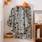 Pumpkin Candy Cotton Kimono Pajama Set - image 5