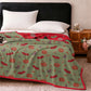 Halloween Pumpkin Cat Spider Cotton Blanket - image 9