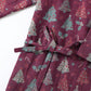 Christmas Tree Cotton Kimono Loungewear Set - image 21