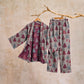 Christmas Tree Cotton Kimono Loungewear Set - image 27