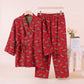 Halloween Pumpkin Bat Cotton Pajama Set - image 3
