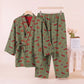 Halloween Pumpkin Bat Cotton Pajama Set - image 12