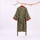 Halloween Pumpkin Cat Cotton Kimono Robe - image 7