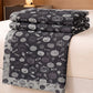 Black Halloween Pumpkin Candy Cotton Blanket - image 1