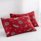 Halloween Pumpkin Cat Spider Cotton Blanket - Red - 2PCS Pillowcases - 20" x 36" - image 5