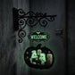 Spooky & Cute Pumpkin Hanging Wooden Door Sign - image 8
