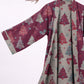 Christmas Tree Cotton Gauze Kimono Robe - image 15