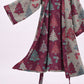 Christmas Tree Cotton Gauze Kimono Robe - image 22