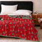 Festive Christmas Tree Cotton Gauze Blanket - image 3