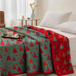 Festive Christmas Tree Cotton Gauze Blanket - image 8