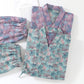 Retro Ginkgo Leaf Cotton Kimono Pajama Set - image 5