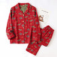 Halloween Pumpkin Bat Cotton Loungewear Set - image 2