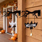 Halloween Spooky Tree Branch Hanging Ornament - Set 2 Patterns - 4PCS - 3"W x 20"L - image 0