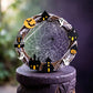 Halloween Twig Wreath With Spiderweb Ornaments - image 1