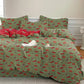 Halloween Pumpkin Bat Cotton Bedding Set - Green - Bedding Set(4PCS) - King - image 8