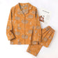 Orange Halloween Pumpkin Cotton Loungewear Set - image 2