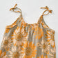 Sunflower Bloom Tie Strap Cami Loungewear Set - image 2