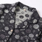 Black Halloween Pumpkin Candy Cotton Loungewear Set - image 3