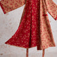 Retro Flower Cotton Gauze Kimono Robe - image 13