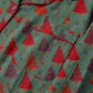 Christmas Tree Cotton Gauze Loungewear Set - image 11
