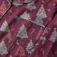 Christmas Tree Cotton Gauze Loungewear Set - image 17