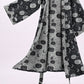Halloween Pumpkin Moon Cotton Kimono Robe - image 3