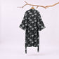 Halloween Pumpkin Moon Cotton Kimono Robe - image 1