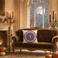 Halloween Gothic Skull Mandala Throw Pillow Cover - image 2