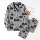 Spooky Night Pumpkin Ghost Cotton Sleepwear Set - image 7