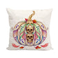 Mystical Twin Skull Pumpkin Throw Pillow Cover - image 4