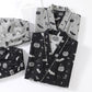 Halloween Bat Pumpkin Cotton Kimono Pajama Set - image 5