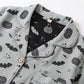 Halloween Pumpkin Bat Cotton Gauze Loungewear Set - image 8