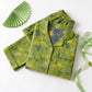 Nature‑Inspired Ginkgo Leaf Cotton Loungewear Set - image 3