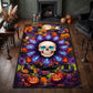 Halloween Gothic Skull Mandala Non-slip Area Rug - image 1