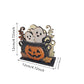 Wooden Halloween Spook Napkin Holder - Pumpkin Ghost - 5PCS - image 3