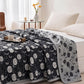 Halloween Pumpkin Ghost Reversible Cotton Blanket - image 2