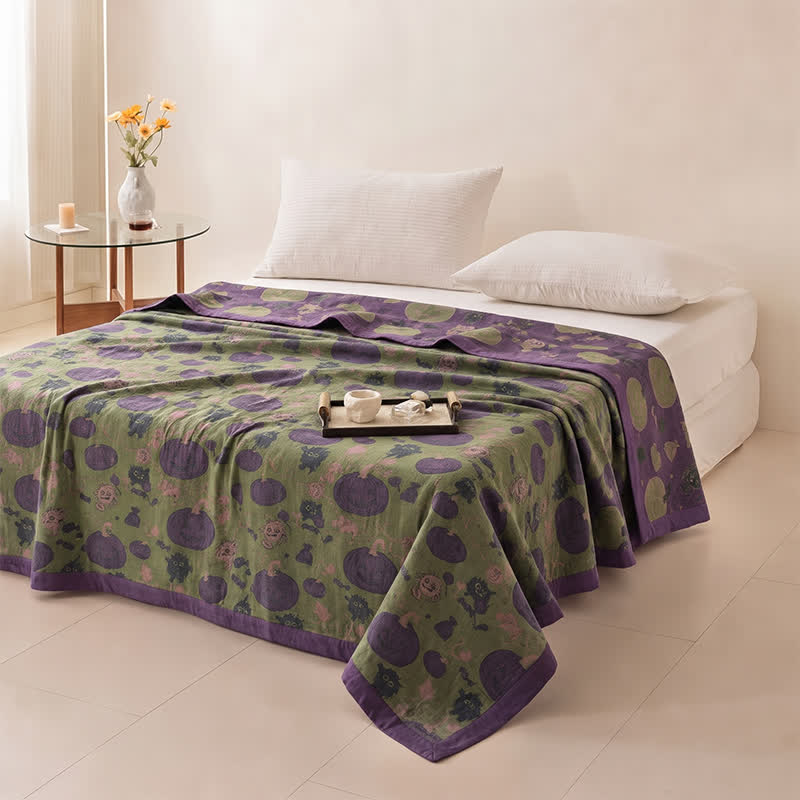 Halloween Monster Reversible Cotton Blanket - image 10