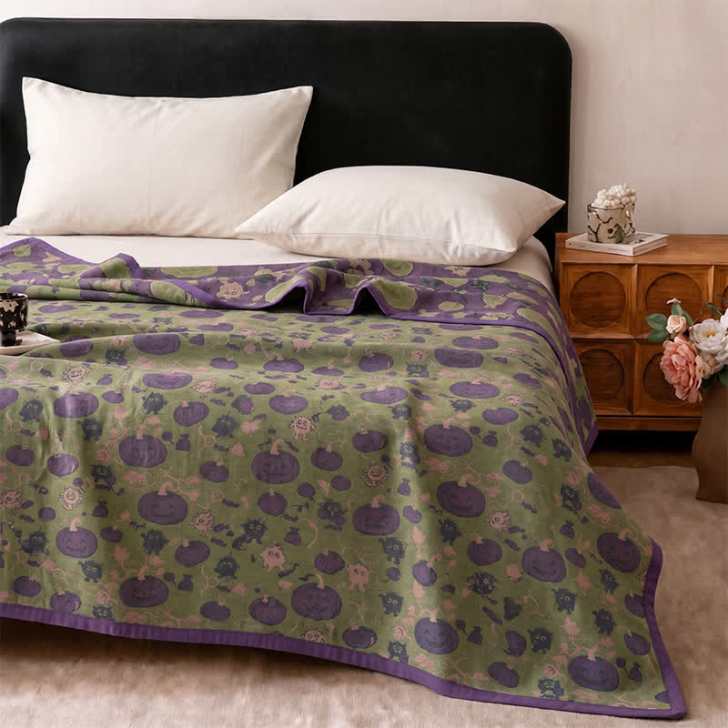 Halloween Monster Reversible Cotton Blanket - image 9