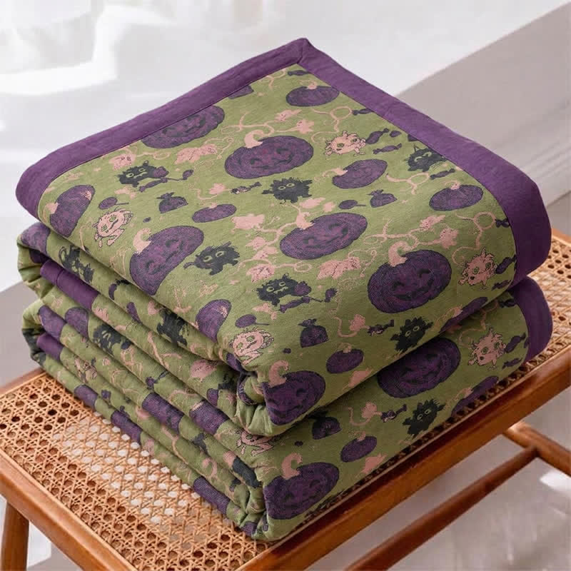 Halloween Monster Reversible Cotton Blanket - image 7