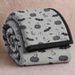 Cute Halloween Pumpkin Bat Reversible Cotton Blanket - Gray - Blanket - 98" x 94" - image 5