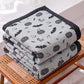 Cute Halloween Pumpkin Bat Reversible Cotton Blanket - image 6