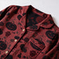 Red Pumpkin Monster Cotton Loungewear Set - image 3