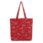 Halloween Pumpkin Bat Cotton Tote Shoulder Bag - image 2