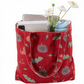 Halloween Pumpkin Bat Cotton Tote Shoulder Bag - image 1