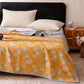 Reversible Halloween Pumpkin Ghost Cotton Blanket - image 3