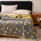 Reversible Halloween Pumpkin Ghost Cotton Blanket - image 21
