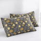 Reversible Halloween Pumpkin Ghost Cotton Blanket - Coffee & Yellow - 2PCS Pillowcases - 20" x 36" - image 23