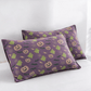 Reversible Halloween Pumpkin Ghost Cotton Blanket - Deep Purple - 2PCS Pillowcases - 20" x 36" - image 40