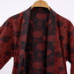 Red-Black Halloween Monster Cotton Kimono Robe - image 2