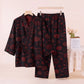 Halloween Pumpkin Candy Cotton Kimono Pajama Set - image 8